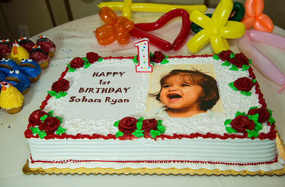 Soham Ryan 1st Birthday Cake